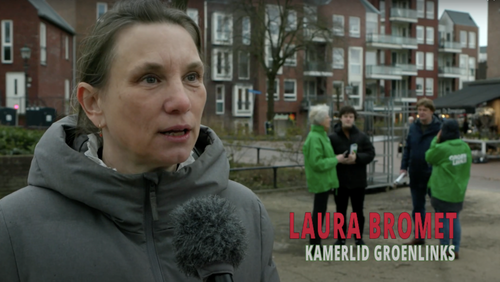 Tweede Kamerlid Laura Bromet Groenlinks Rhenen wonen