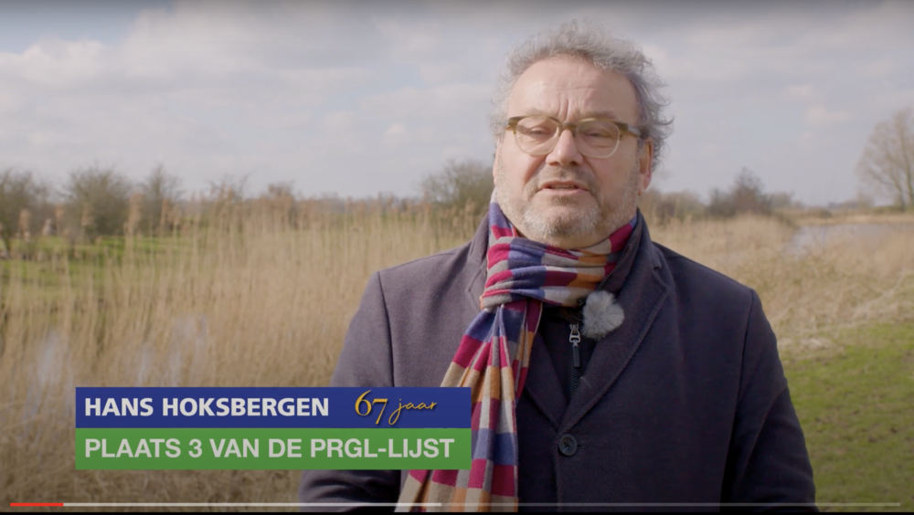 Hans Hoksbergen kandidaat #3 PRGL